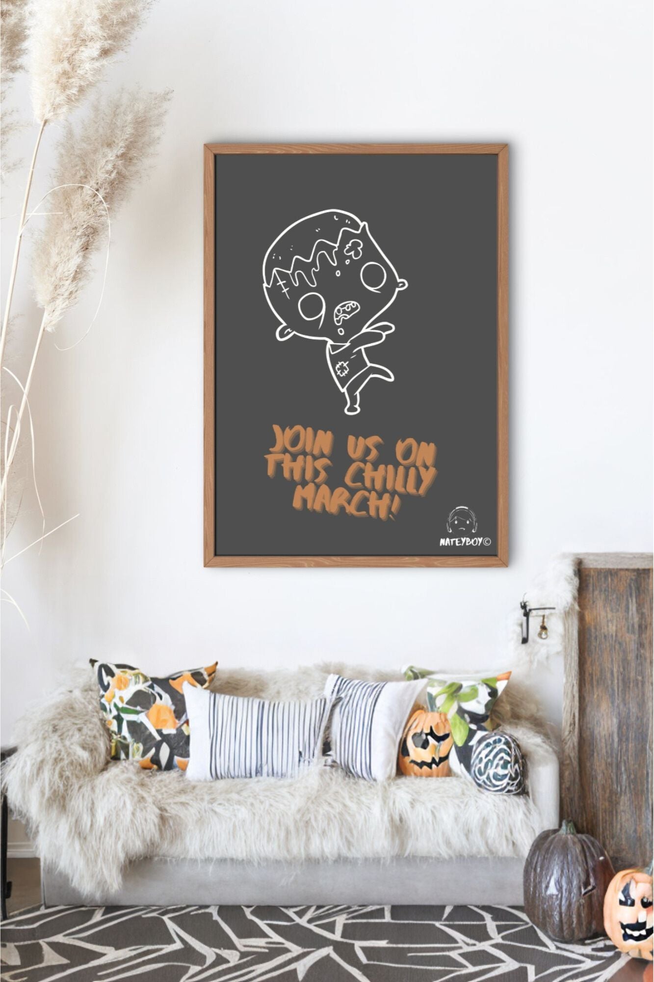 Spooktacular Halloween Printable Wall Art Bundle Set of 9