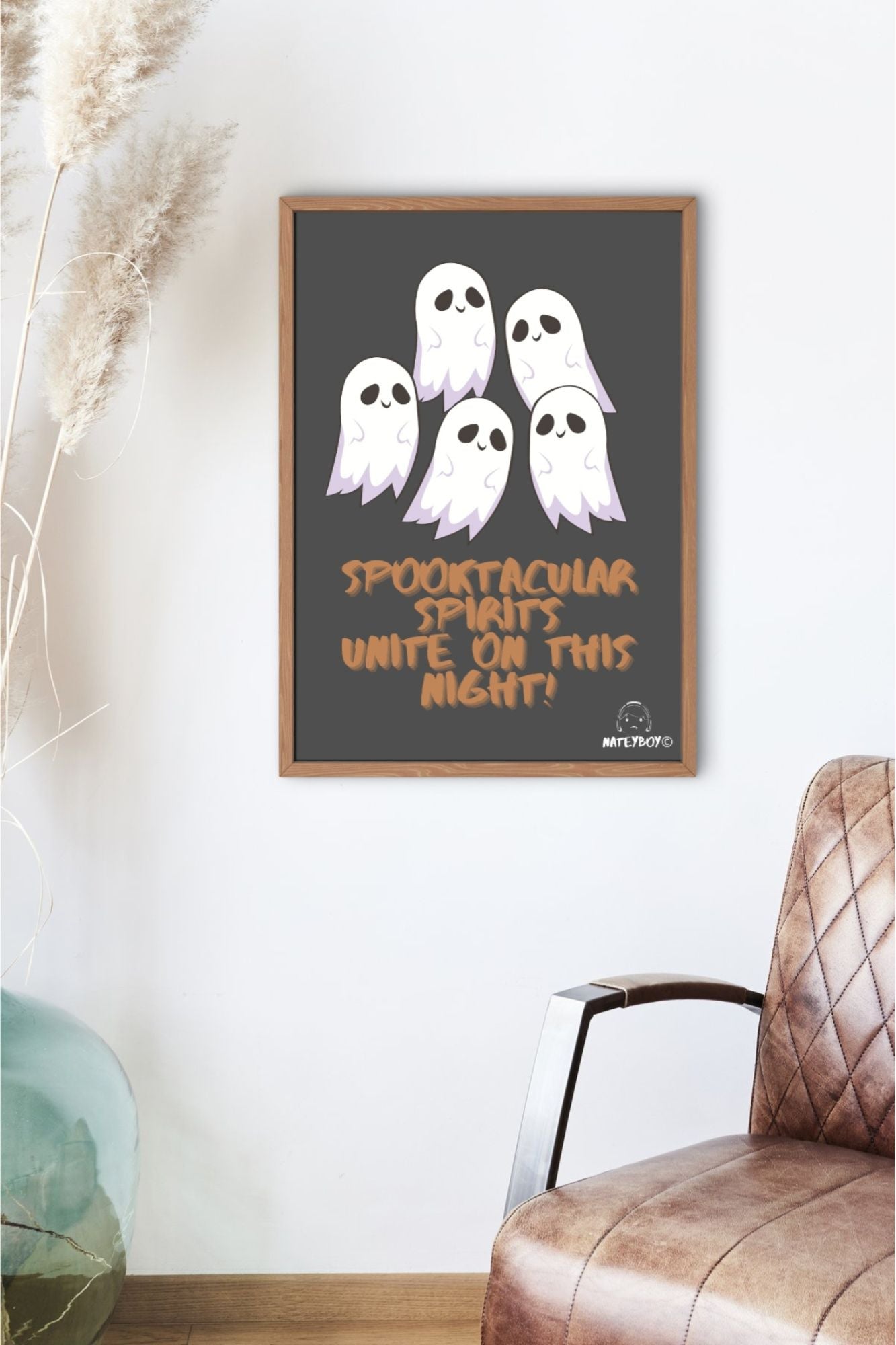 Spooktacular Halloween Printable Wall Art Bundle Set of 9